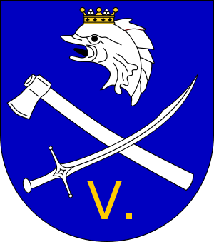 Wappen V. Perricumer Regiment.svg